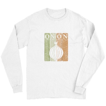 Discover Onion Periodic Table Elements Vegetables Farmer Retro 27 Long Sleeves