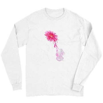 Discover Elephant Mammal Never Give Up Long Sleeves