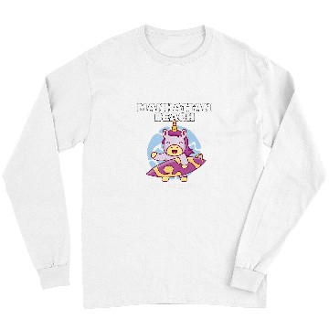Discover Unicorn Pet MANHATTAN BEACH  Surf Retro Unicorn Surfing Long Sleeves