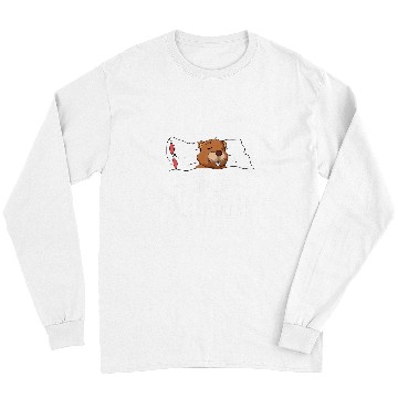 Discover Beaver Pet Sleeping Beaver Lover Official Sleep Long Sleeves