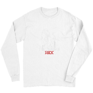 Discover Dinosaur Pet Fathers Day Papasaurus Rex Long Sleeves