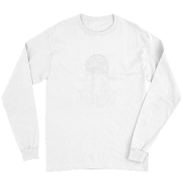 Discover Jellyfish are just wet ghosts Halloween for marine biologist Long Sleeves