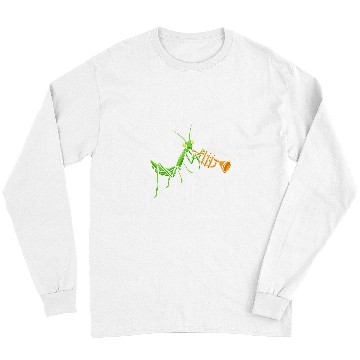 Discover Praying Mantis Violin Bug Catcher Musical Instrument Long Sleeves