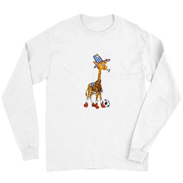 Discover Giraffe Pet Uruguay Giraffes Fan Long Sleeves