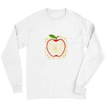 Discover An Apple a Day Keeps the Doctor Away Long Sleeves