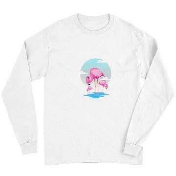 Discover Flamingo Pet Zoo Bird Watcher Long Sleeves
