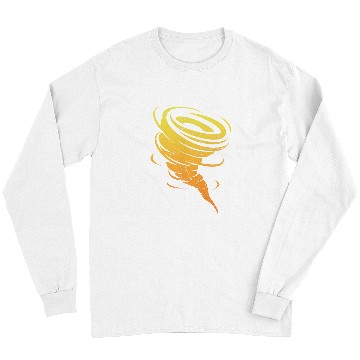 Discover Tornado Storm Chaser Meteorologist Hurricane Chasing Grunge Long Sleeves