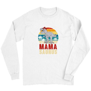 Discover Dinosaur Pet Mamasaurus T rexs Dinosaur Mama Saurus Family Matching Long Sleeves