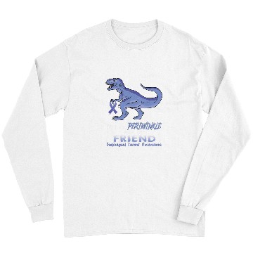 Discover Dinosaur Pet Periwinkle Dinosaur for My Friend Esophageal Long Sleeves