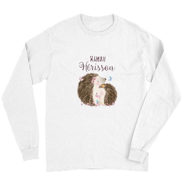 Discover Hedgehog Pet Mom Hedgehogs Flower Watercolour Long Sleeves