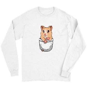 Discover Guinea Pig Pet Pocket Cute Hamster Pet49 Long Sleeves