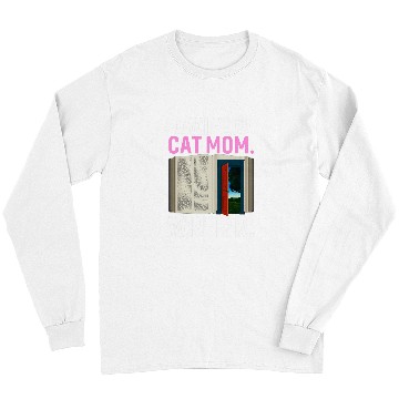 Discover Book Fun Wife Cat Mom Writer Author Book Writing 5 Long Sleeves