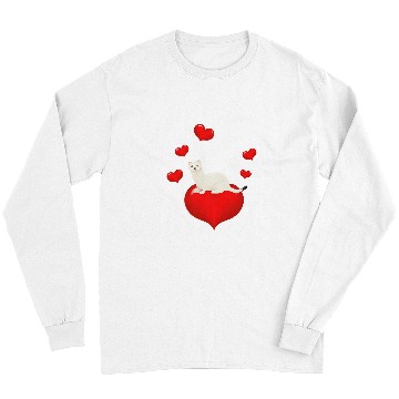 Discover Ferret Pet Ermine Winter Fur Design Weasel And Ferret Long Sleeves