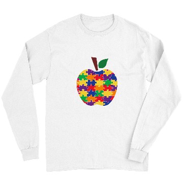 Discover Autism Puzzle Kindness Month Kind Apple {uzzle Long Sleeves
