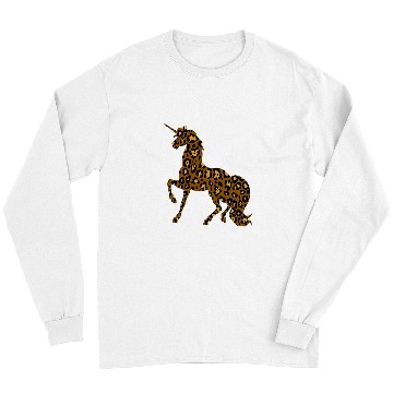 Discover Unicorn Pet Leopard cheetah patterns Long Sleeves