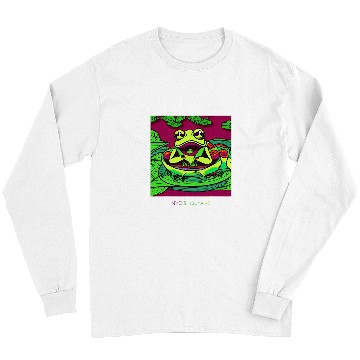 Discover Frog Pet entertaining Frog Amphibia Long Sleeves