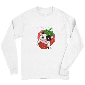 Discover Cow Pet strawberry cow in a strawberry Long Sleeves