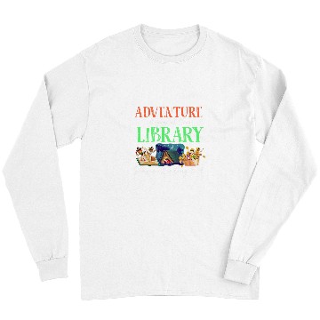Discover Book Fun Adventure Begins At Your Library Summer Reading Program 04 Long Sleeves