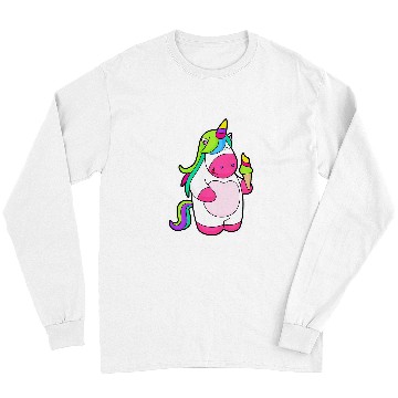 Discover Unicorn Pet Waffle ice cream Long Sleeves