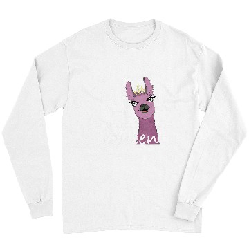 Discover Llama Pet drama queen Long Sleeves
