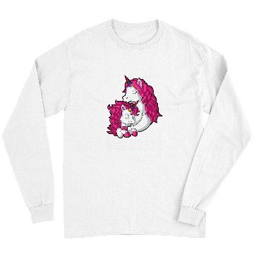 Discover Unicorn Pet Mothers Day Mamacorn Mother Daughter Mum Long Sleeves