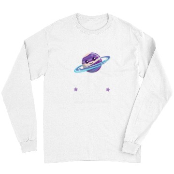 Discover Astronaut Job Meet Me on Saturn Bring Deviled Eggs Kawaii Planet Space Long Sleeves