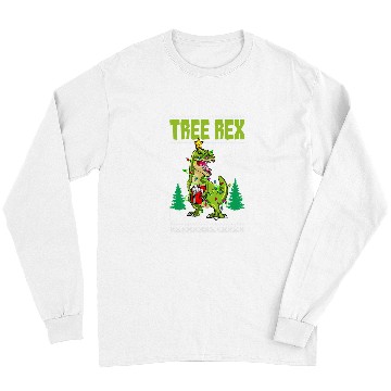 Discover Dinosaur Pet Tree rexs TRex Funny Tyrannosaurus rexs Christmas Tree Lights Long Sleeves