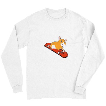 Discover Guinea Pig Pet Skateboard 22 Long Sleeves