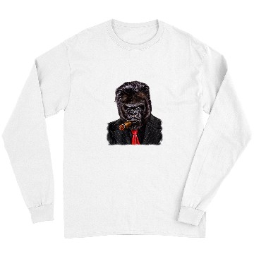 Discover Gorilla Pet as a Mob Boss Long Sleeves