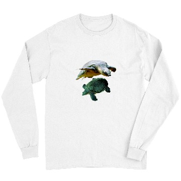 Discover Turtle Pet Australian Fly River Turtle Pig Nosed Turtle Lovers Long Sleeves