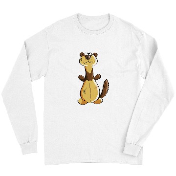 Discover Ferret Pet Funky Ferret Or Weasel I Gift For Ferret Lover Long Sleeves