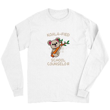 Discover Koala Pet fied Qualified School Counselor Long Sleeves