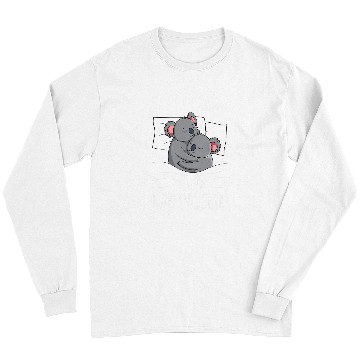Discover Koala Pet Sleeping Koala Lover Official Napping Long Sleeves
