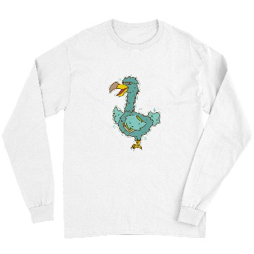 Discover Book Fun Dodo Bird with Glasses and Long Sleeves