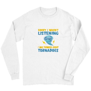 Discover Future Meteorologist Tornadoes Tornado Hurricane Weather Long Sleeves