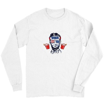 Discover Dinosaur Pet Americolnsaurus rexs Abraham Lincoln Long Sleeves
