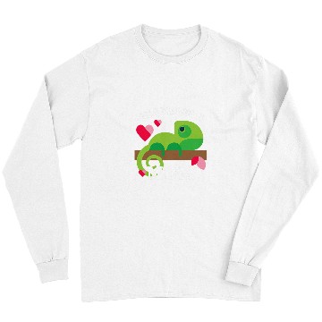 Discover Chameleon Pet Mom Zookeeper Lizard Reptiles Pets Long Sleeves