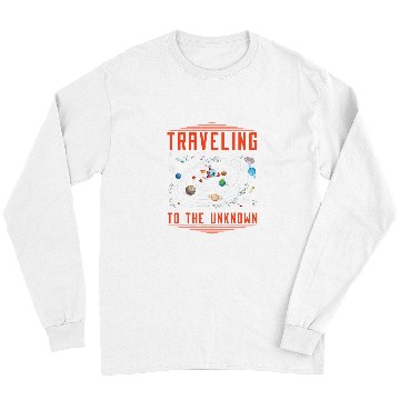 Discover Astronaut Job Space Traveling Galaxy Solar System Space Colonization Long Sleeves