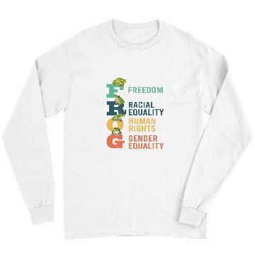 Discover Frog Pet Gender Equality freesdom Tadpole Toad Frog Long Sleeves