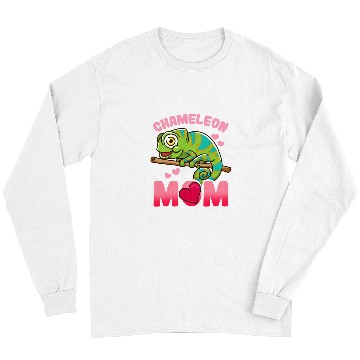 Discover Chameleon Pet Mom Cute Long Sleeves