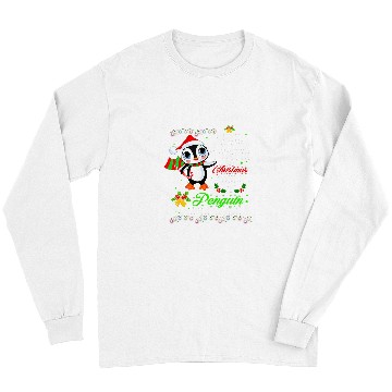 Discover Penguin Pet Original Santa Penguin Would Be Great Merry Christmas 99 Long Sleeves