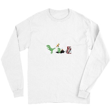 Discover Dinosaur Pet Solid Liquid Gas Dinosaur Back to school Long Sleeves
