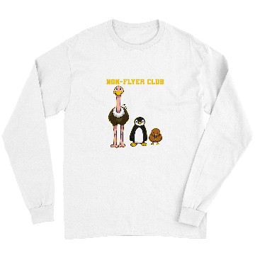 Discover Penguin Pet NonFlyer Club Kiwi Penguin Bird Bouquet Long Sleeves