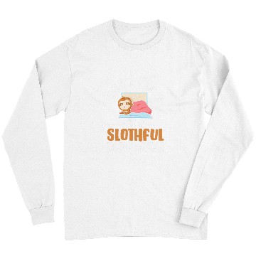 Discover Sloth Pet Gift Software Developer Dont Panic Im a Slothful Developer Long Sleeves