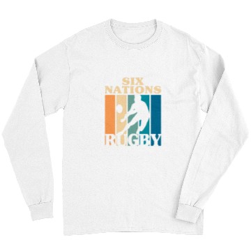 Discover Sport Rugby 6 Nations englands France Wales Scotland Italy Ireland 2 Long Sleeves