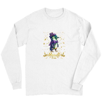 Discover Penguin Pet Party 2Mardi Gras Madness with a Cold Twist Long Sleeves