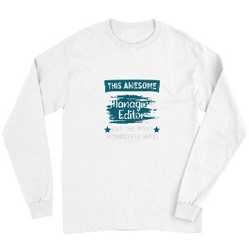 Discover Married Managing Editor Husband Job Profession Long Sleeves