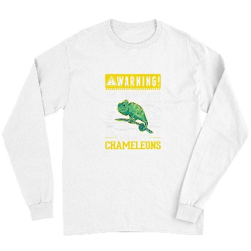 Discover Chameleon Pet May spontaneously talk about Chameleons 2 Long Sleeves
