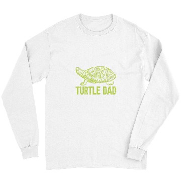 Discover Turtle Pet Mens Turtle Dad Box Turtle Daddy Tortoise Lover Fathers Day Long Sleeves