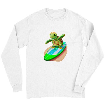 Discover Turtle Pet Surfing Long Sleeves